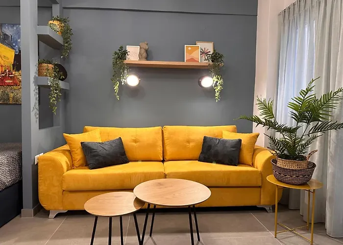 The Yellowblue Apartment, Downtown Thessaloniki