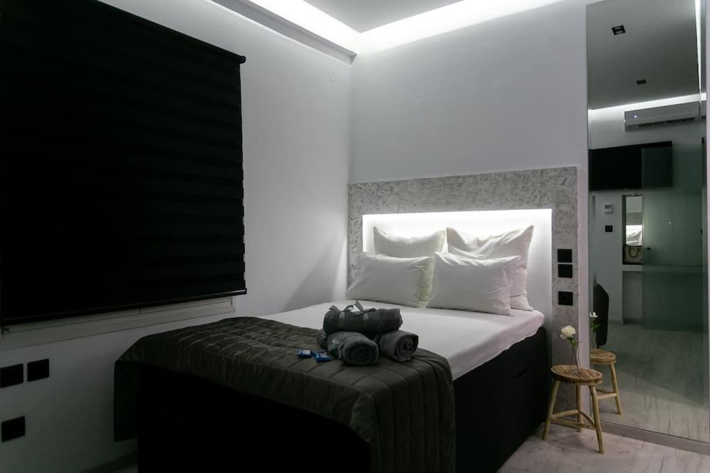 Center Marble 40sqm Gas Heating 2smarttv Optical Fiber - Secured24h Private Entrance Apartamento Tessalónica