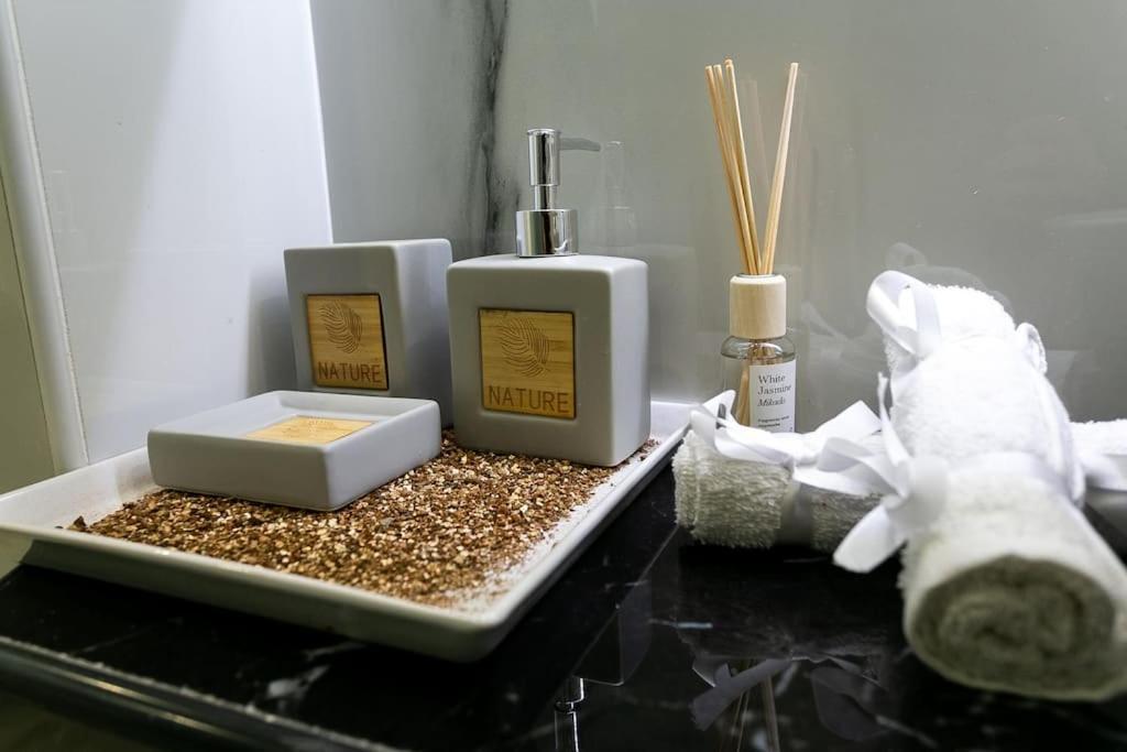 Center Marble 40sqm Gas Heating 2smarttv Optical Fiber - Secured24h Private Entrance * Tessalónica