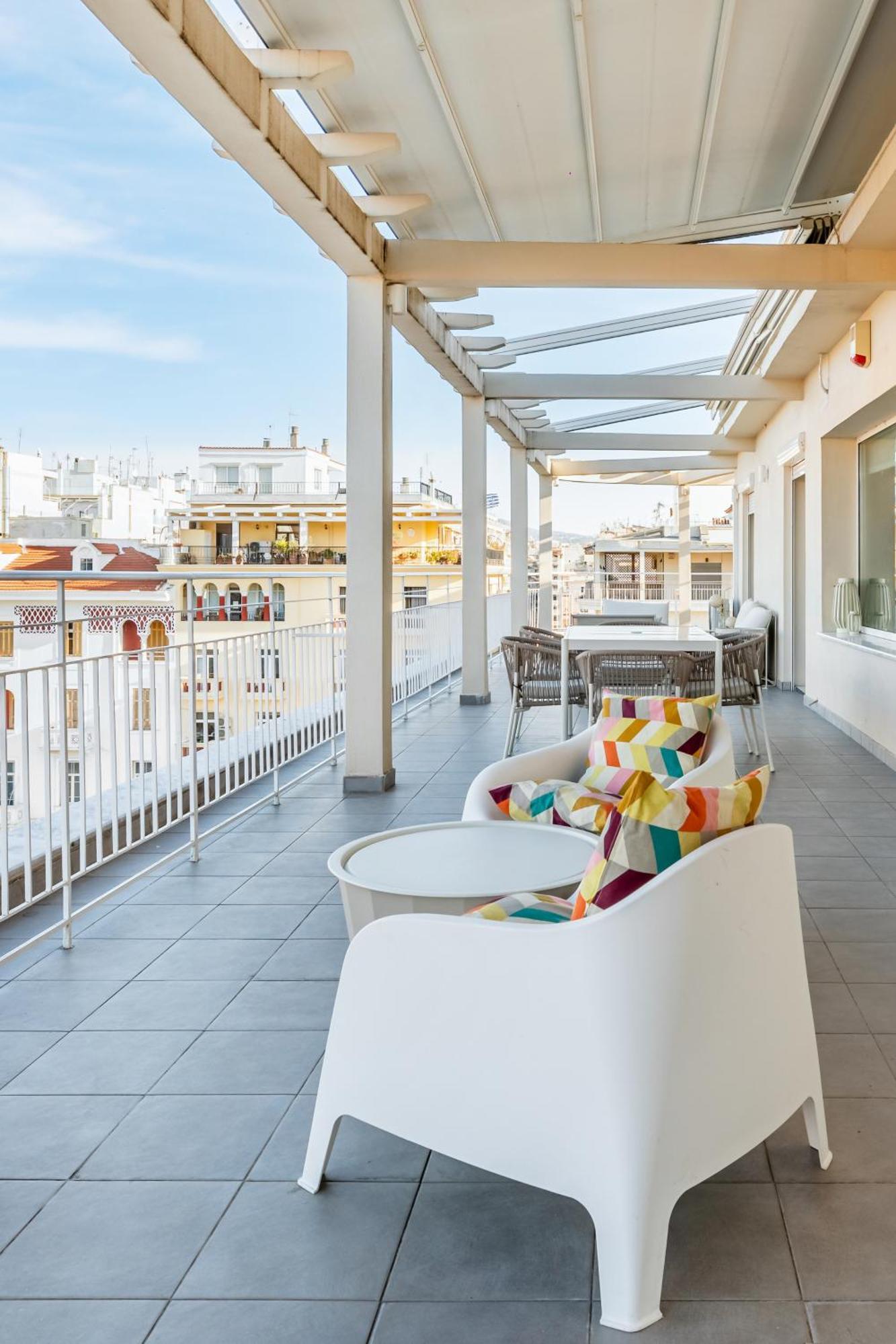 Apartment Apollo, Luxe Aristotelous Penthouse, View