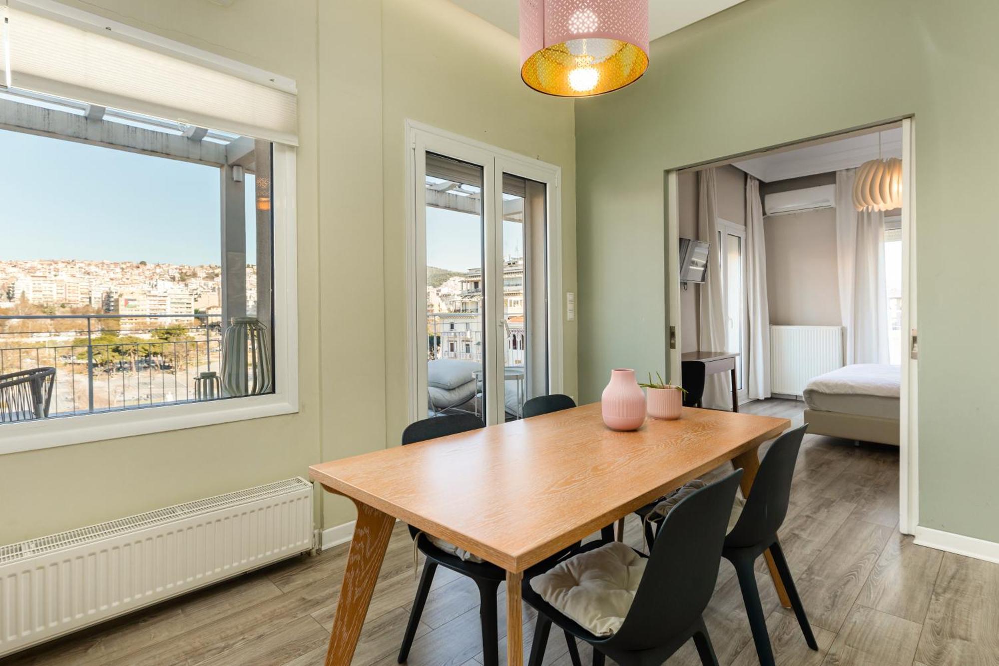 Apollo, Luxe Aristotelous Penthouse, View Thessaloniki