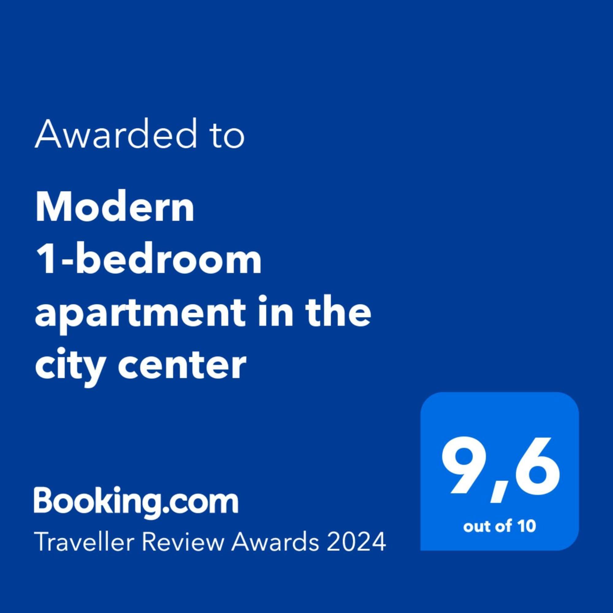 Modern 1-bedroom In The Center *