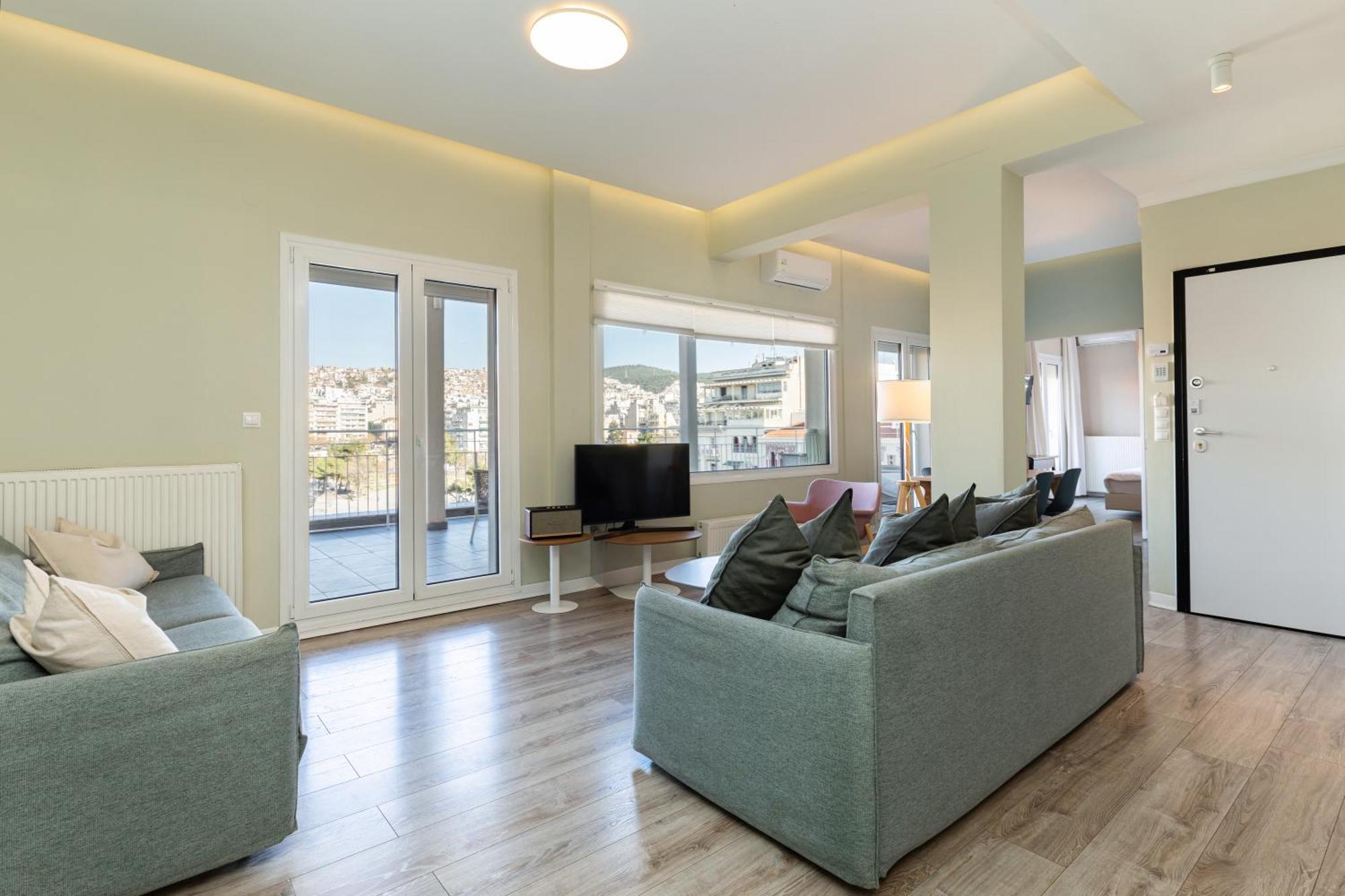 Apartment Apollo, Luxe Aristotelous Penthouse, View