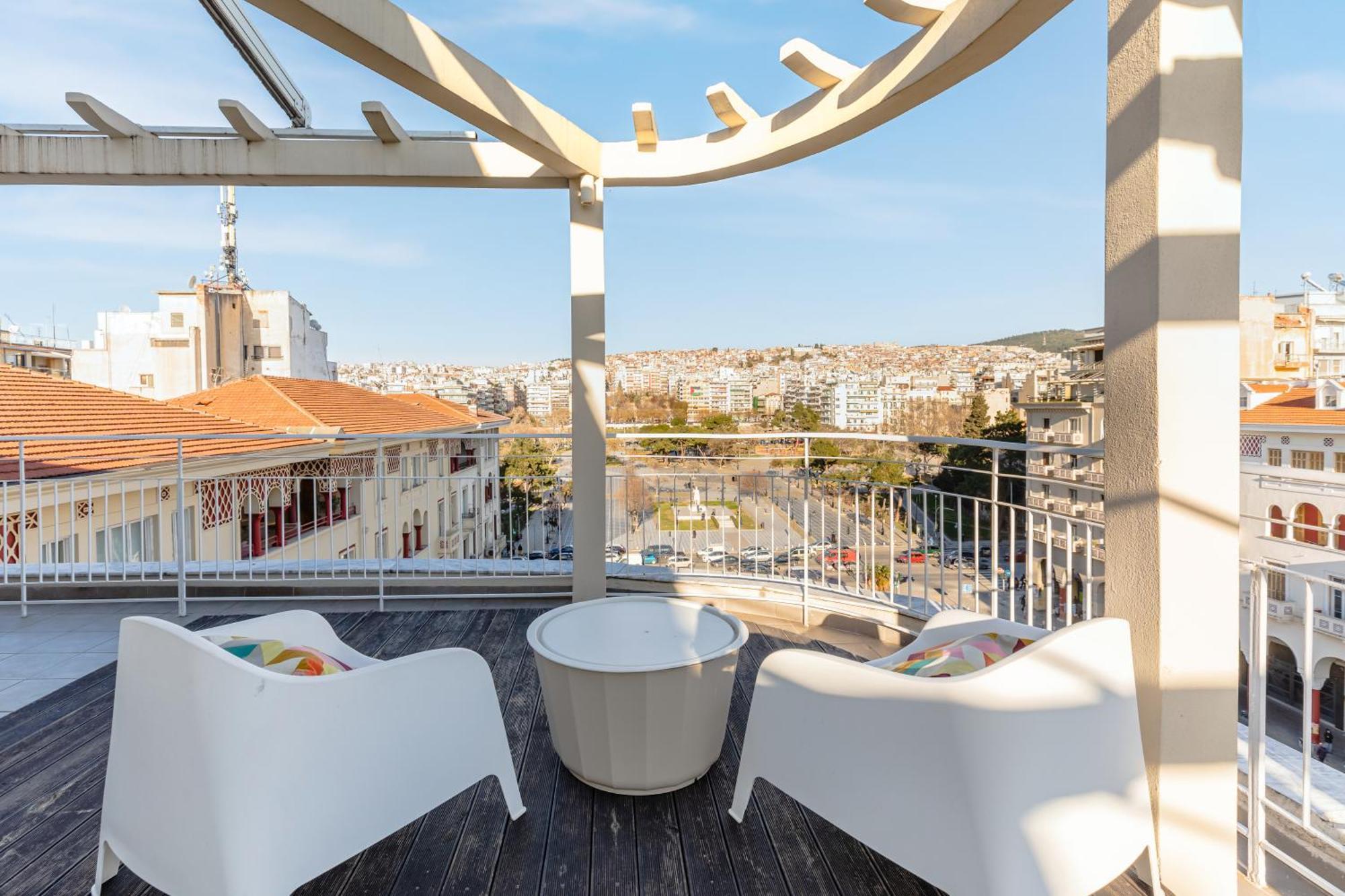 Apollo, Luxe Aristotelous Penthouse, View
