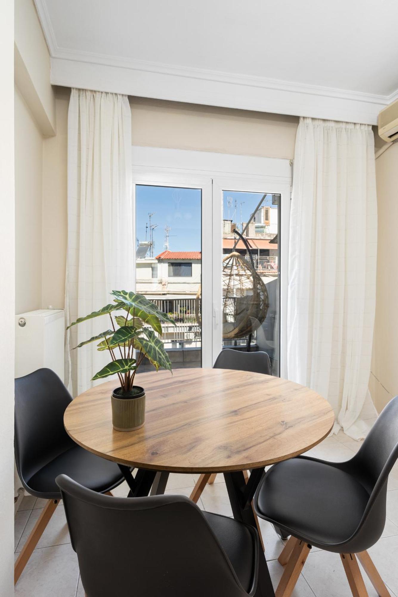 Daire Hephaestus Veranda In The City Center By Binobi! Selanik