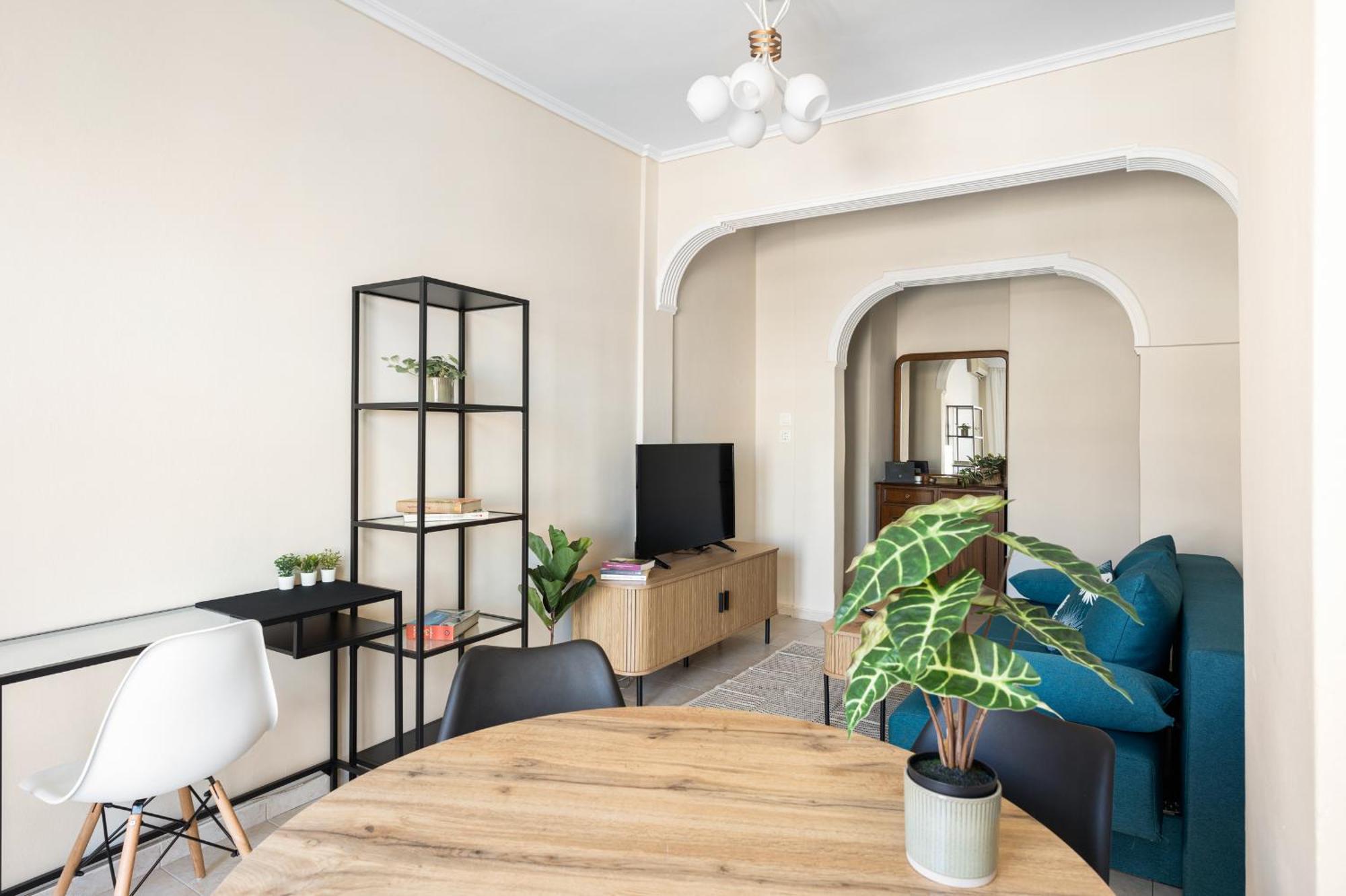 Hephaestus Veranda In The City Center By Binobi! Daire Selanik