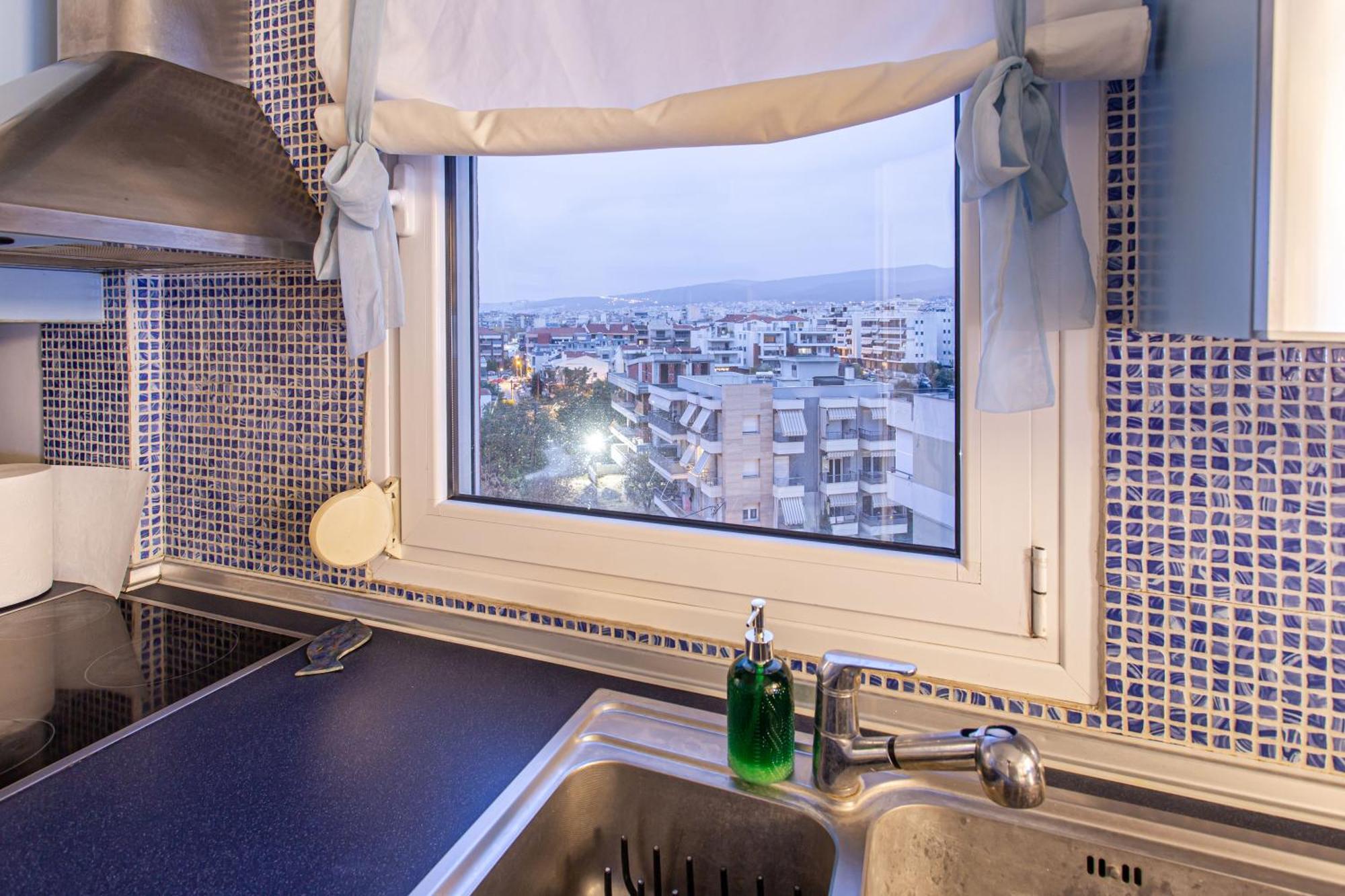 Căn hộ Celestial Garden-thessaloniki's Modern, Eclectic Penthouse With An Amazing View And Veranda
