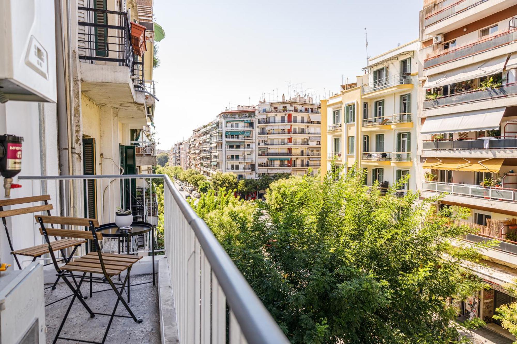 Family With Balcony