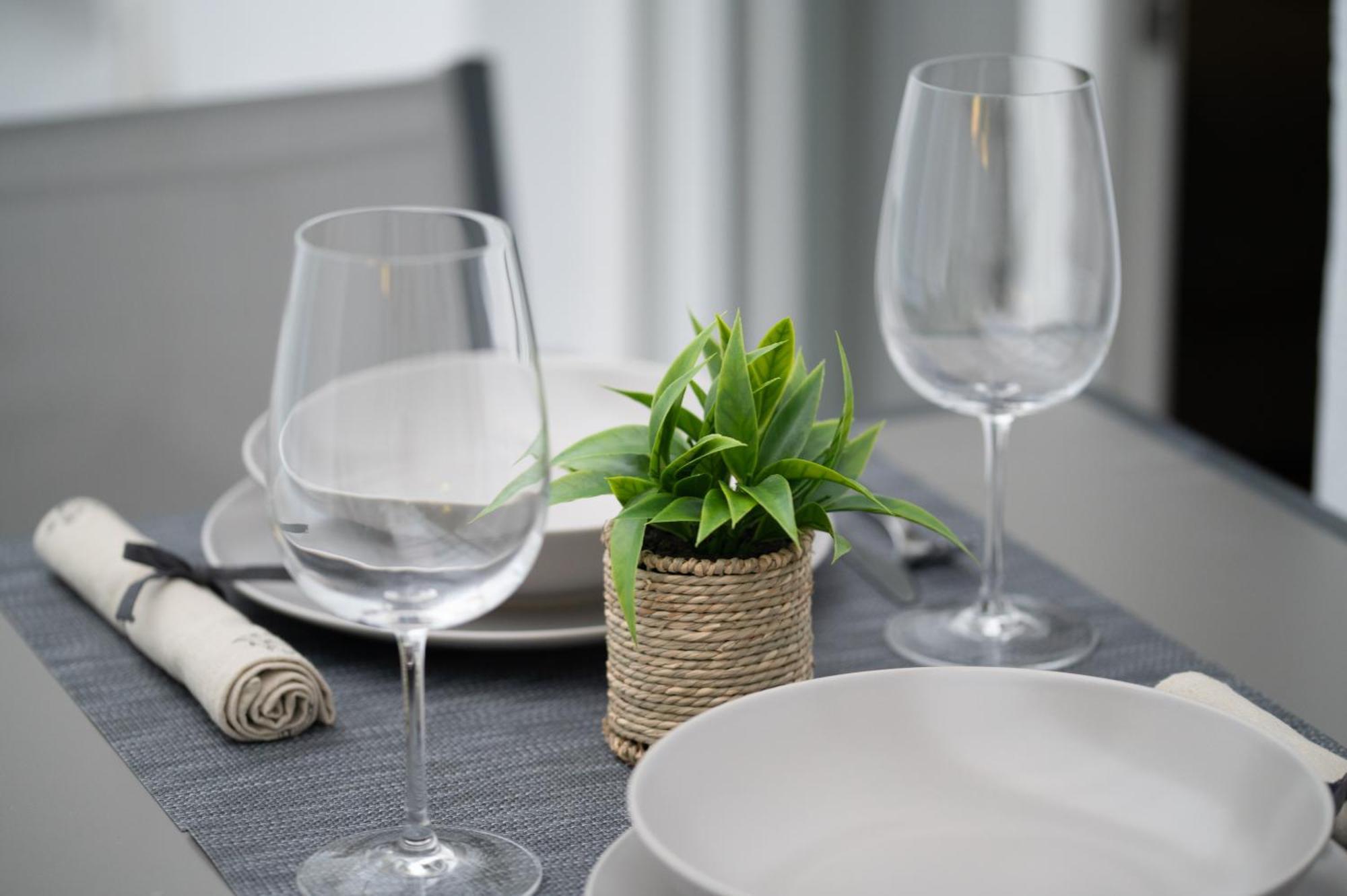 Honey Oak & Cream Patio By Nest Apartment
