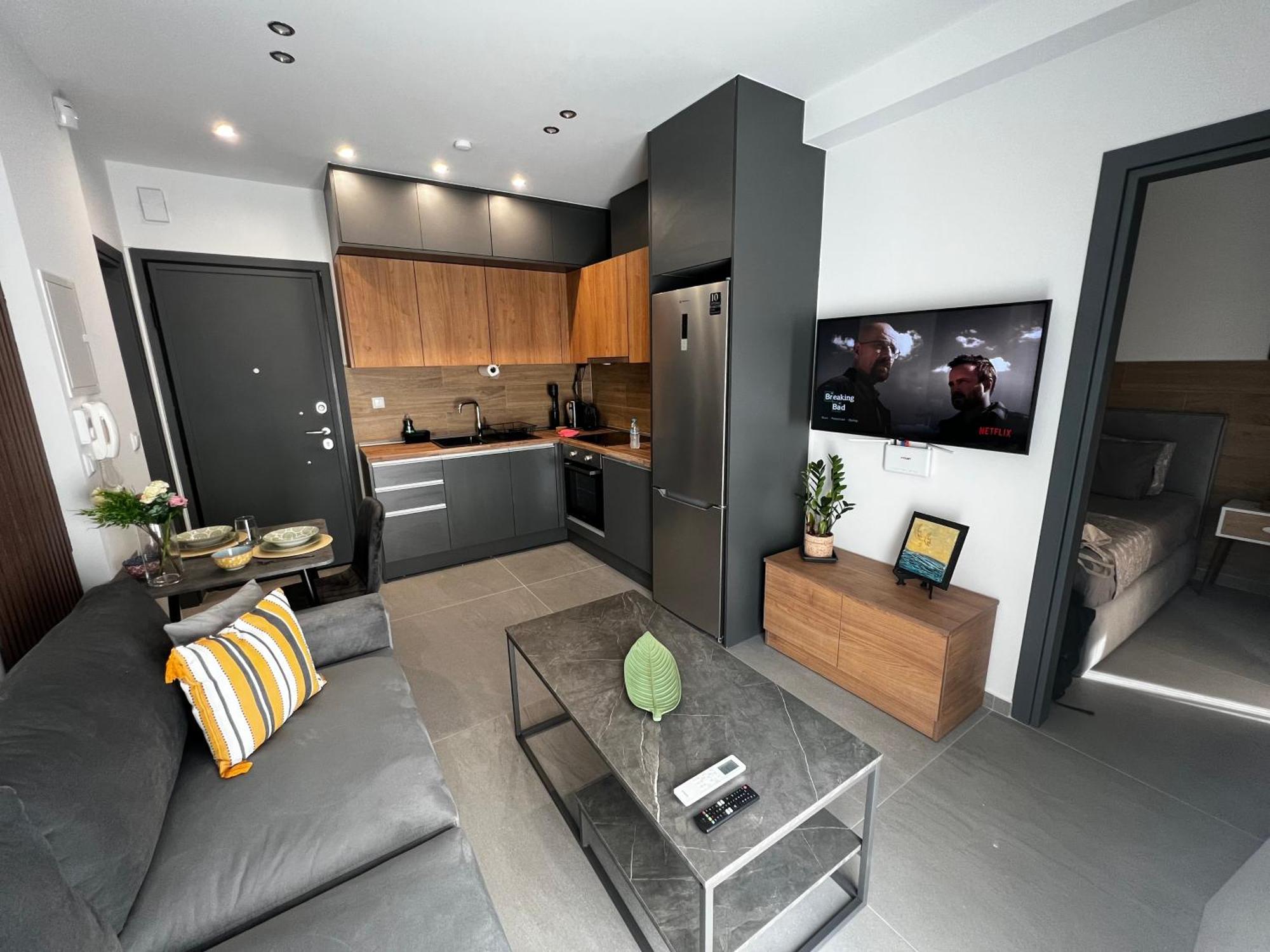 Apartment Oasis In With 500 Mbps Internet Thessaloniki