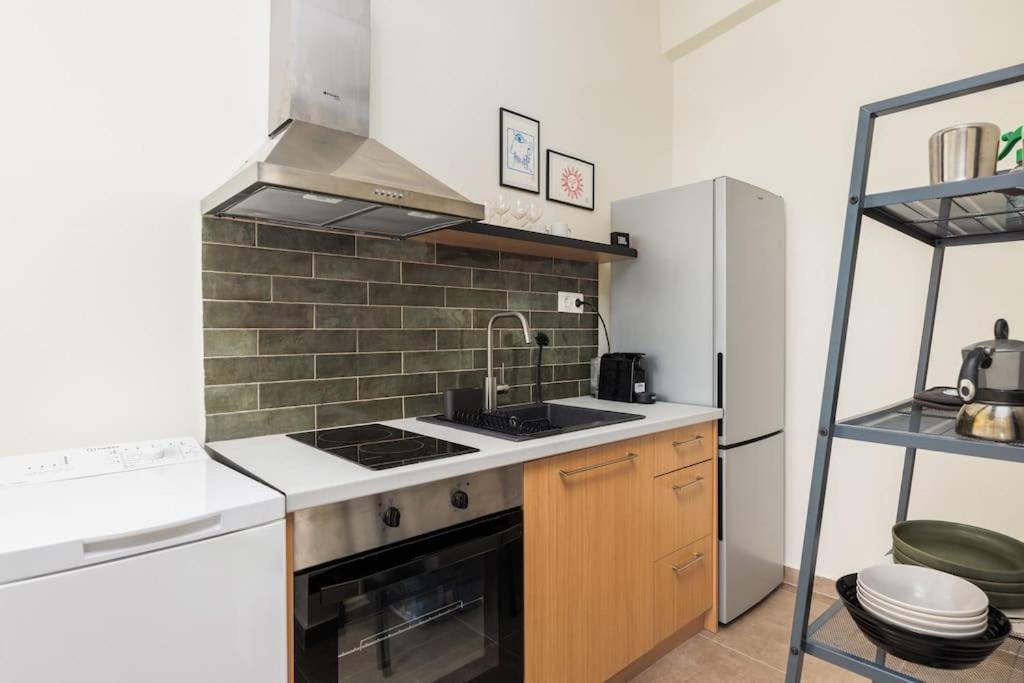 Japandi Style Flat In Center Apartment