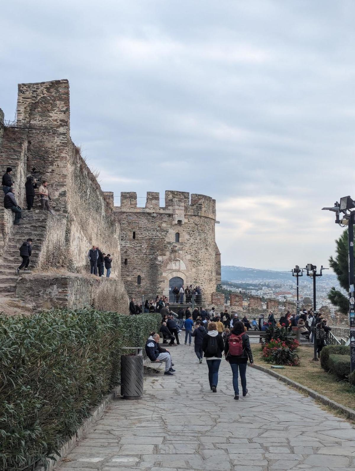 Under Castle Walls * Thessaloniki