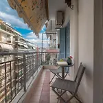 Estia Thessaloniki Apartment, Cozy, Spacious, Sunny, 2 Rooms-5 Beds