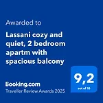 Lassani Cozy And Quiet, 2 Bedroom Apartm With Spacious Balcony