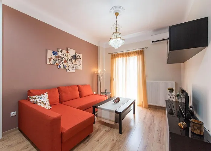 Apricot By Halu! Cozy Apt Next To Agia Sophia Metro Station