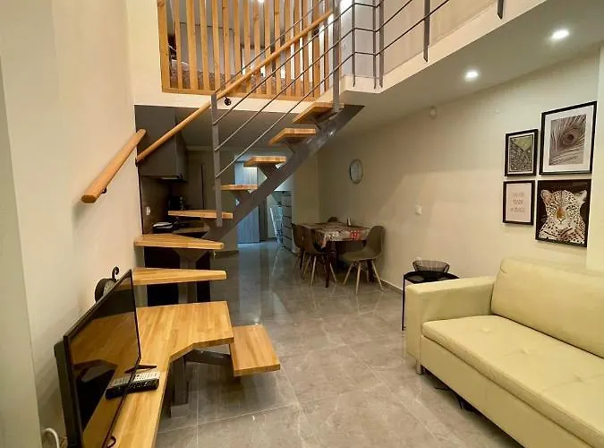 Minimal Two-Floor Apartment