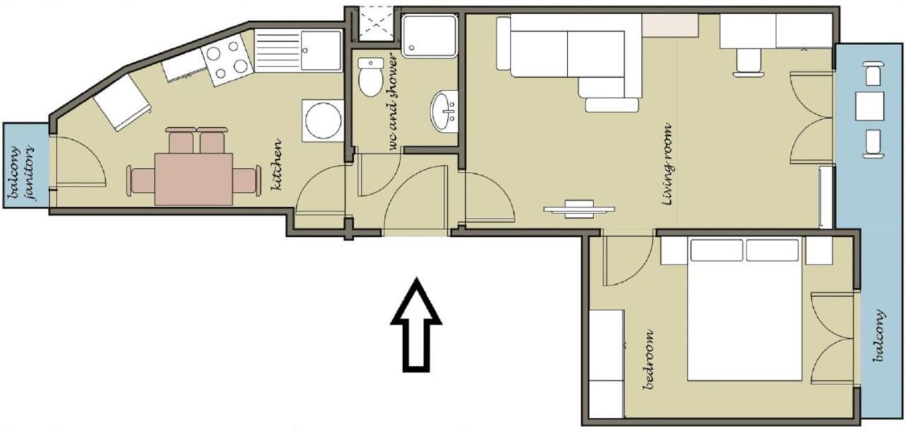 An For 2-4 Friends. Apartment Thessaloniki