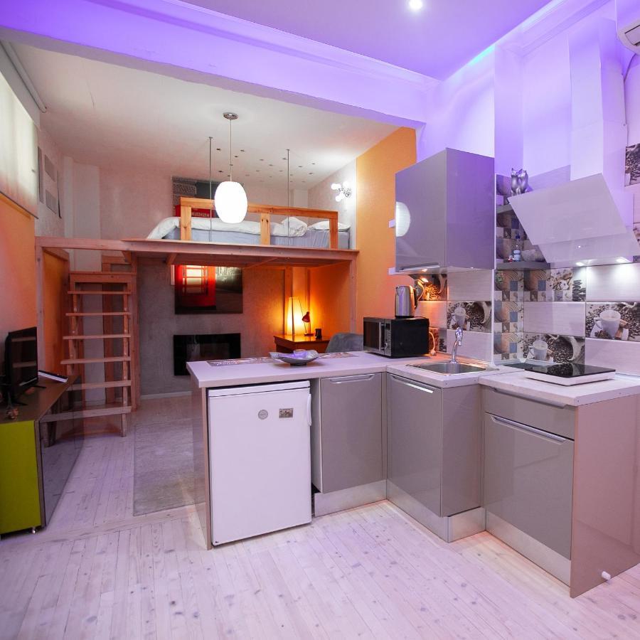 Orange And Blue Studio Downtown 5 Min From White Tower *