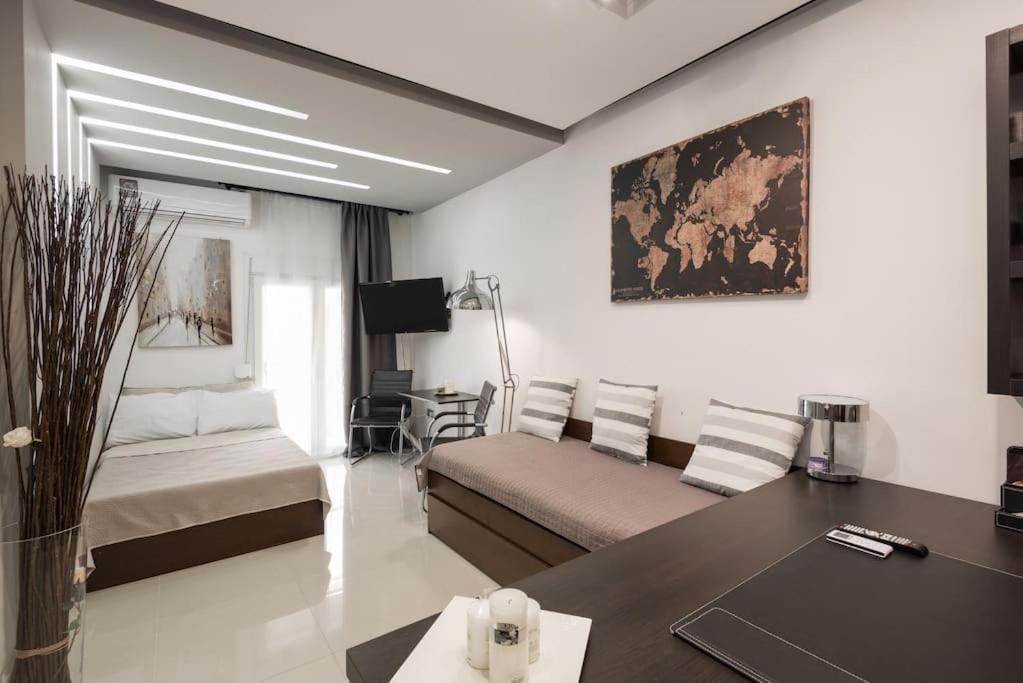 Appartement Modern Office Apartment.wifi,2a/c,luxury Fur/tures Thessaloniki