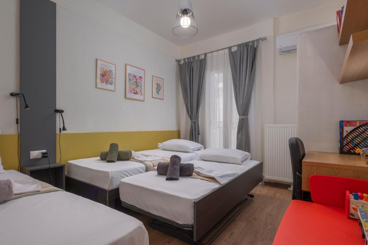 Estia Apartment, Cozy, Spacious, Sunny, 2 Rooms-5 Beds Thessaloniki