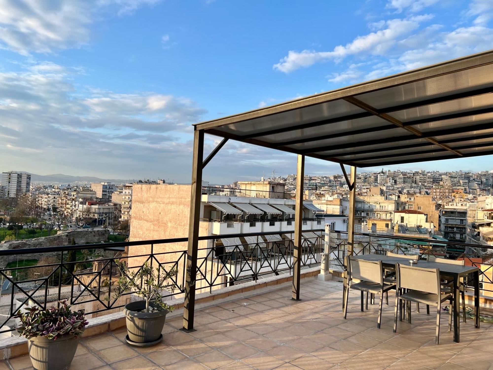 Apartment 180° Rooftop View Thessaloniki