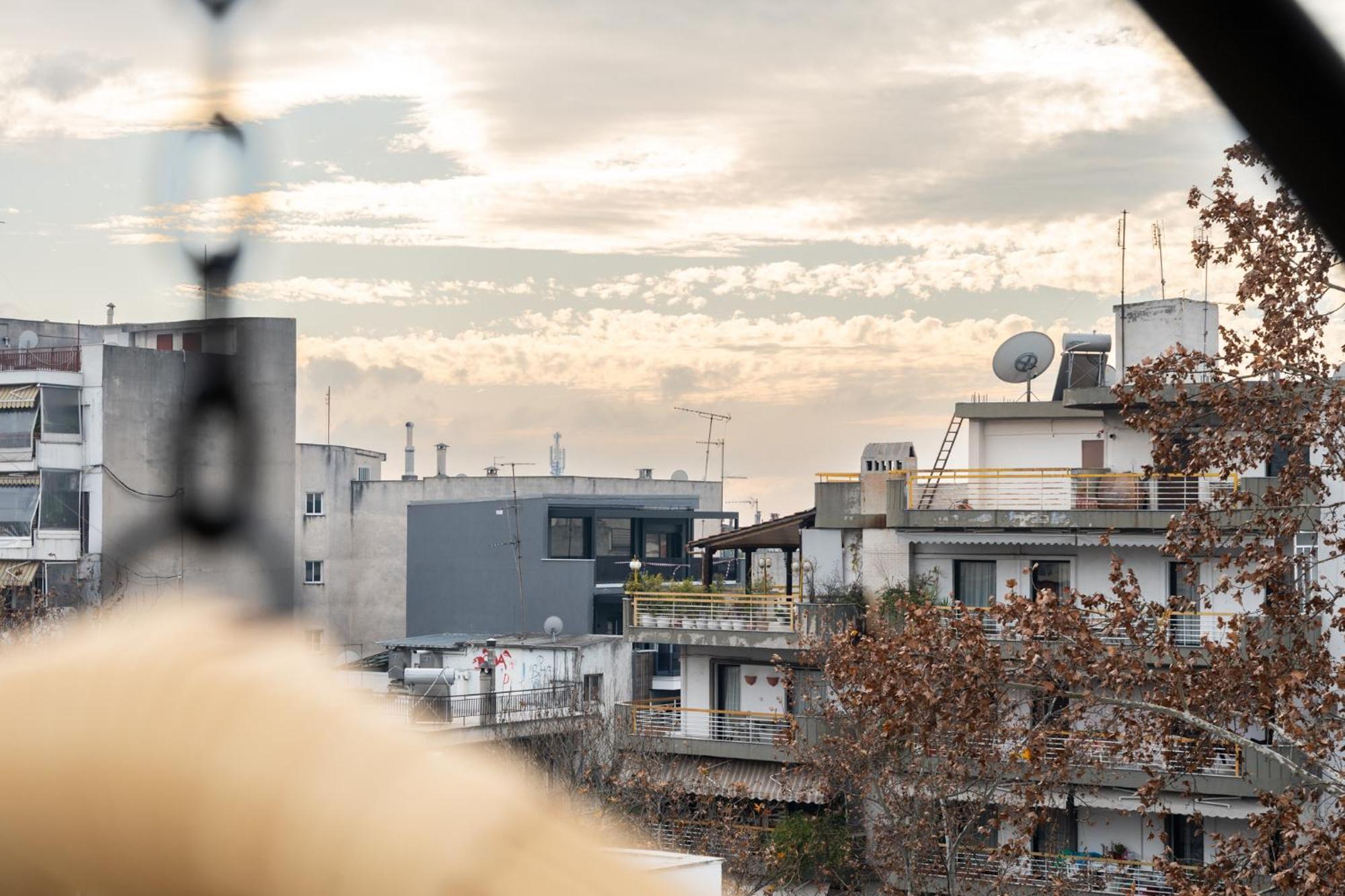 Pomegranate Luxury Penthouse Maisonette With Beautiful Terrace & Free Parking By Binobi ! Thessaloniki