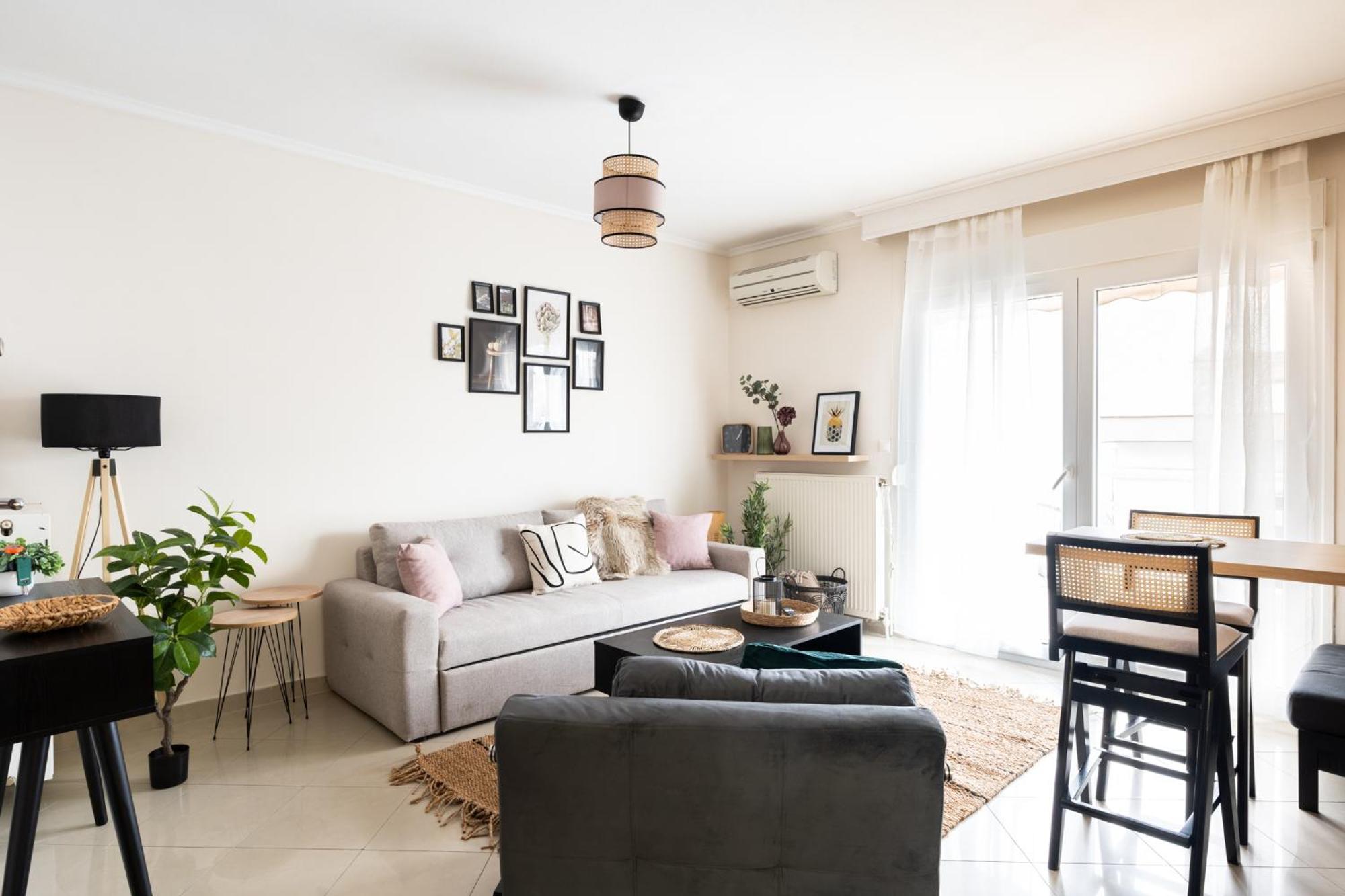 Pomegranate Luxury Penthouse Maisonette With Beautiful Terrace & Free Parking By Binobi ! Apartment Thessaloniki