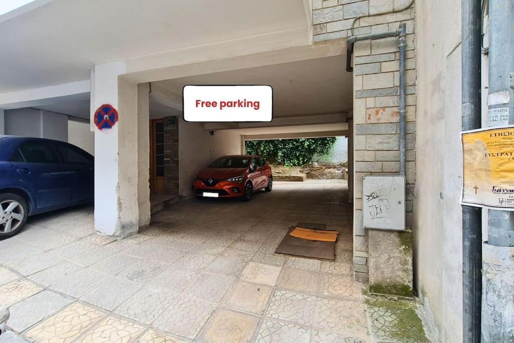 Alexandros-family Friendly-free Private Parking Thessaloniki