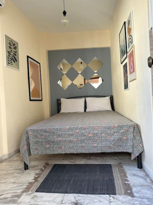 Tiny Loft In The Heart Of Thessaloniki,17 Square Meters,on The Terrace Of The Building *