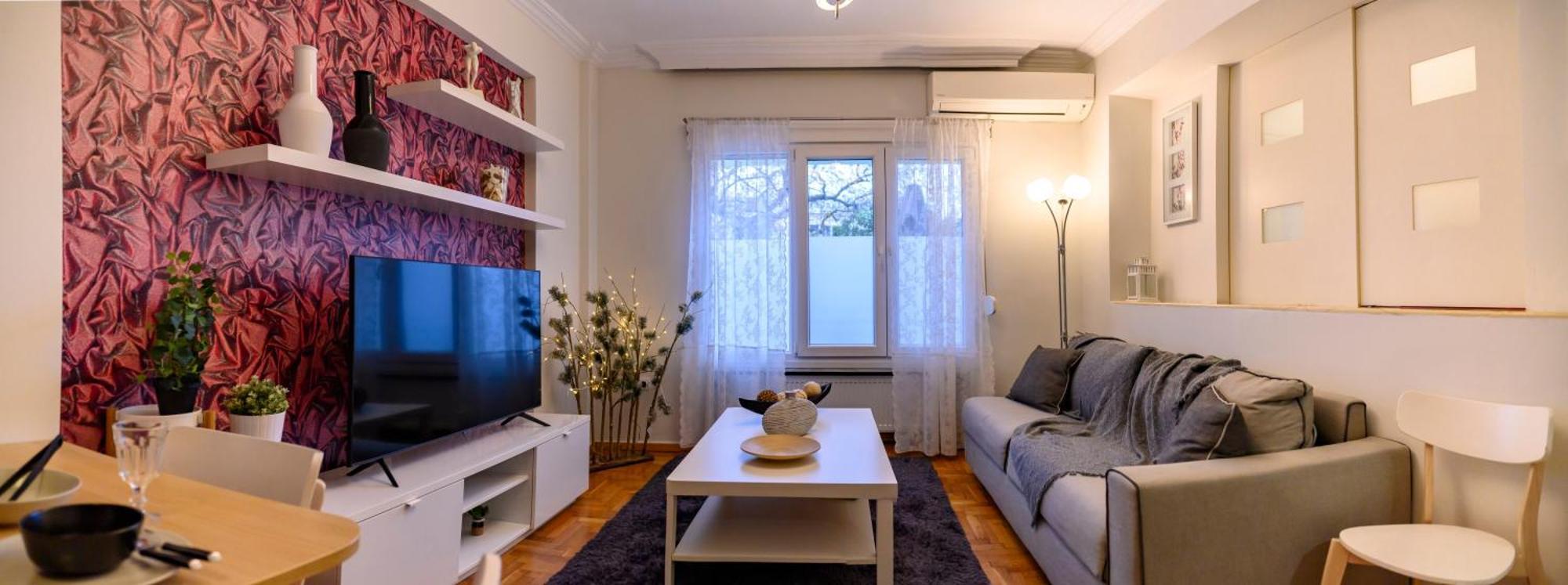 Cosy And Deluxe White Tower 1 Bedroom Flat Apartment Thessaloniki