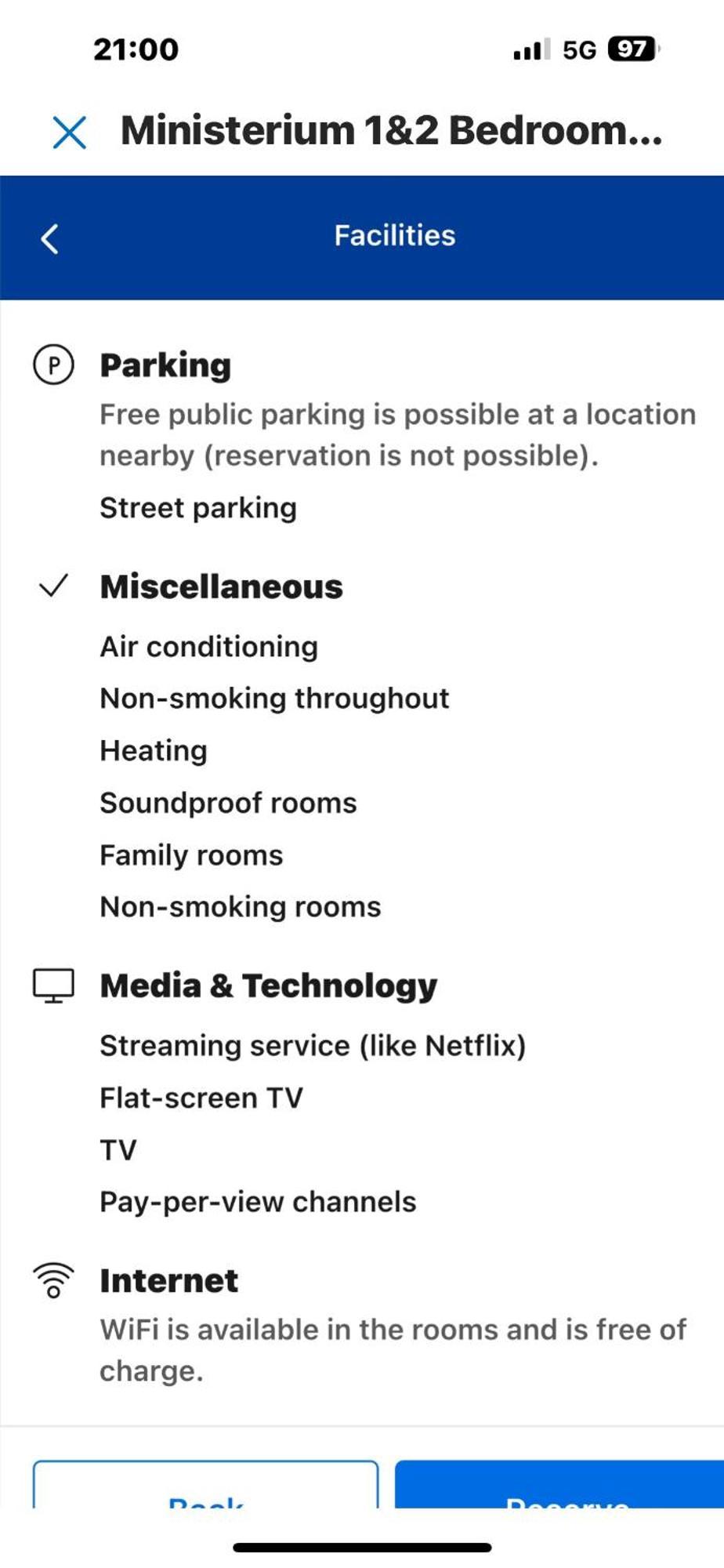 Ministerium 1&2 Bedroom