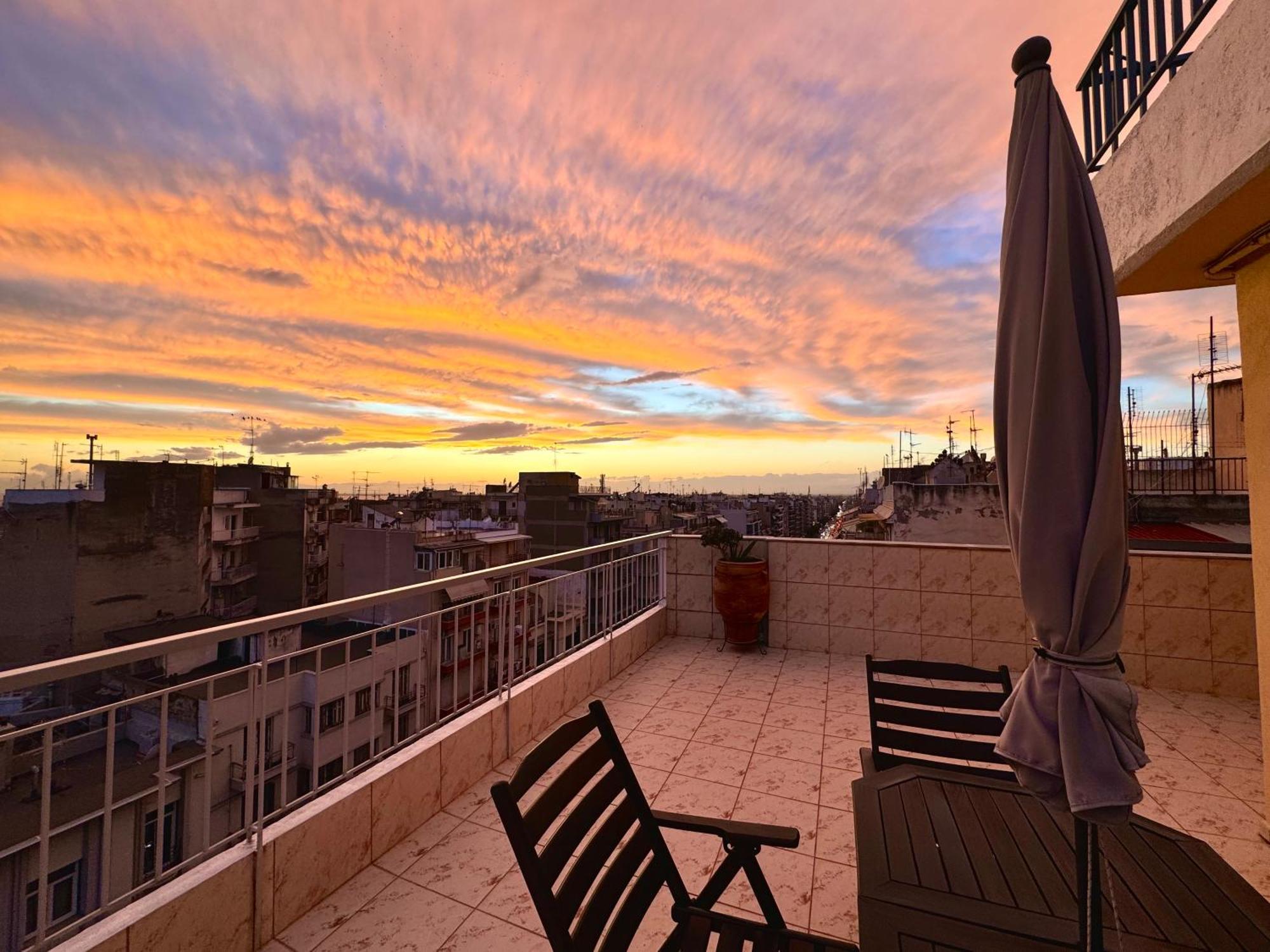 Apartment Horizon /downtown Penthouse W/ Massive Terrace Thessaloniki
