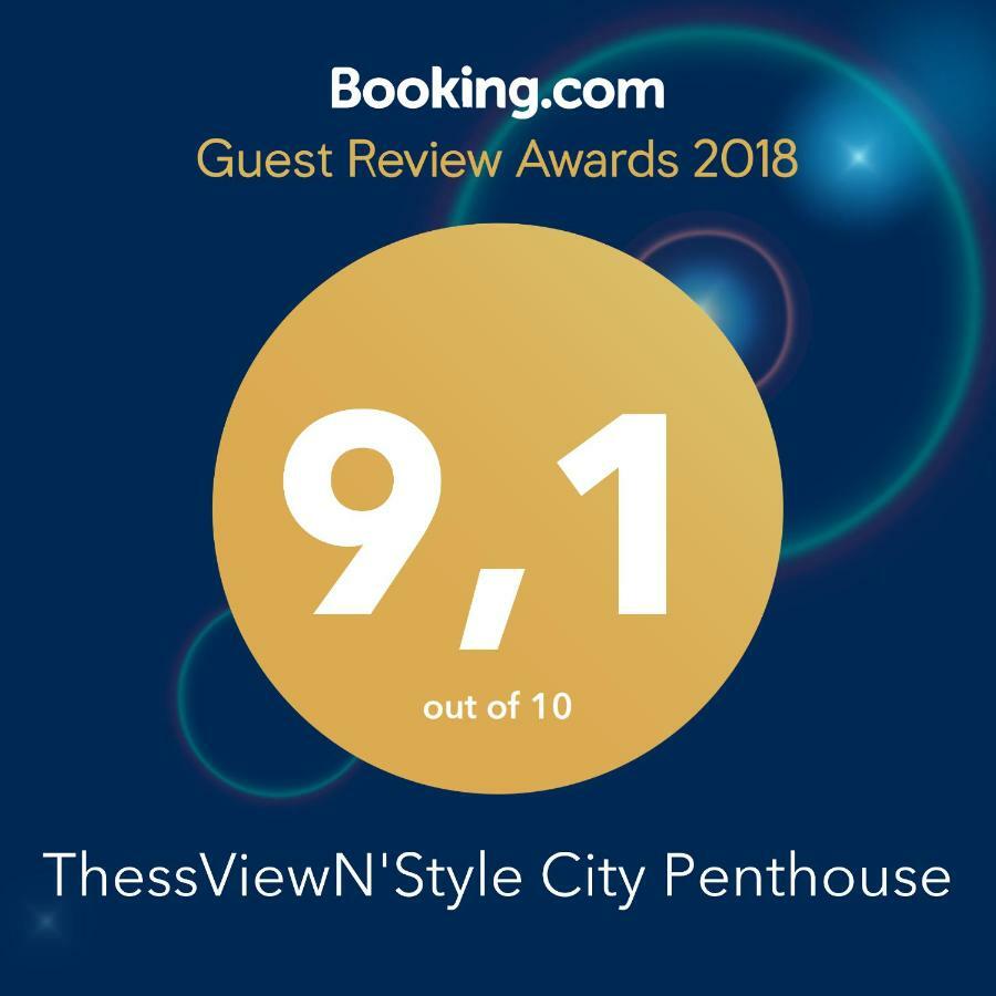 Apartment Thessviewn'style Skyline View Penthouse