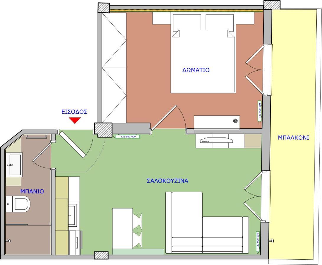 Beourguest#1 Bright Central Apartment Thessaloniki