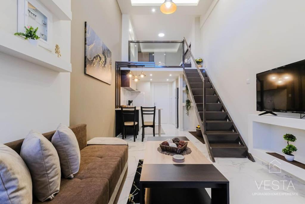 Harmony Loft In Sykies, Vesta Philoxenia Apartment Thessaloniki