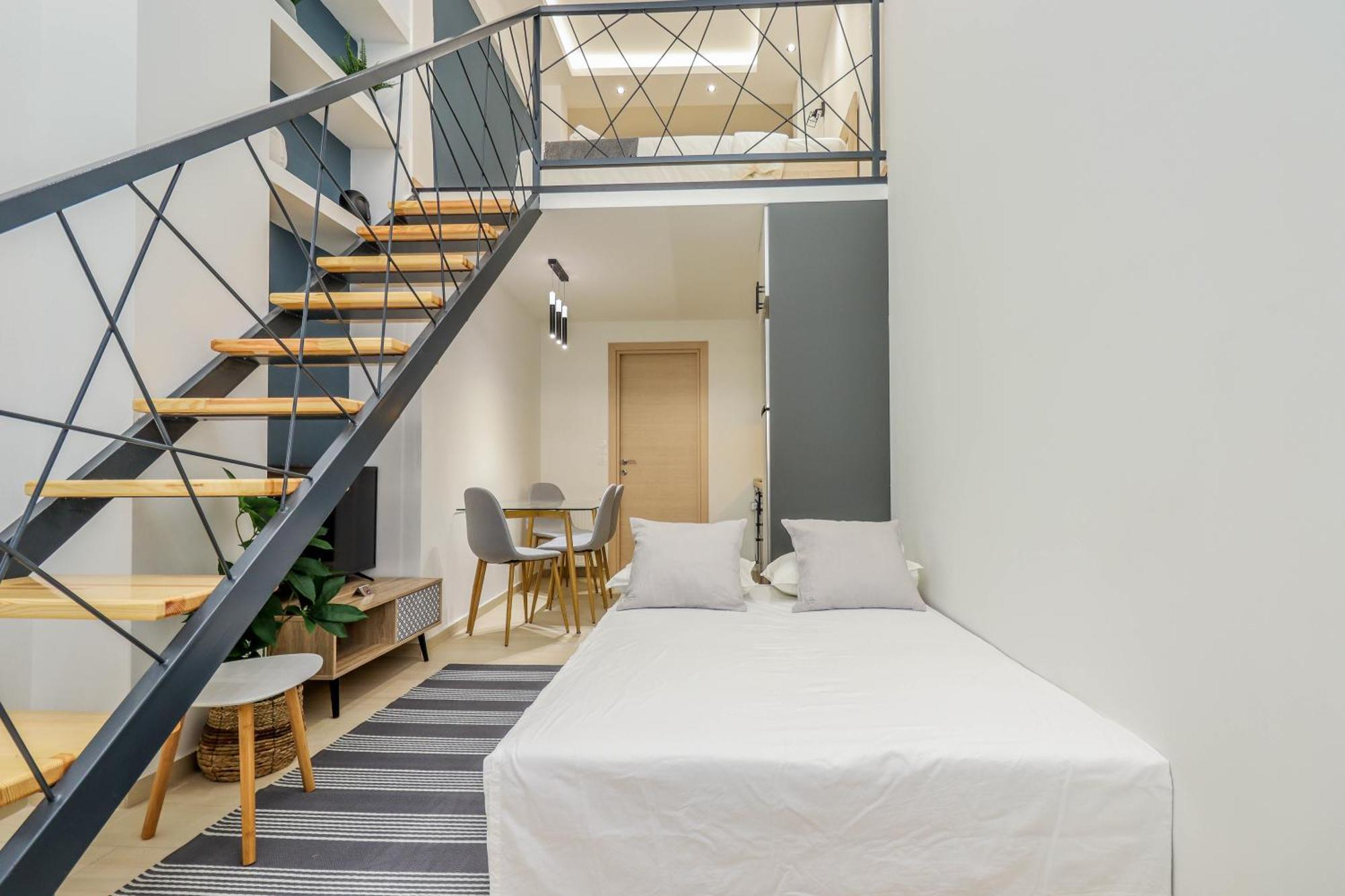 Apartment Click Memory And Loft Next To Center Thessaloniki